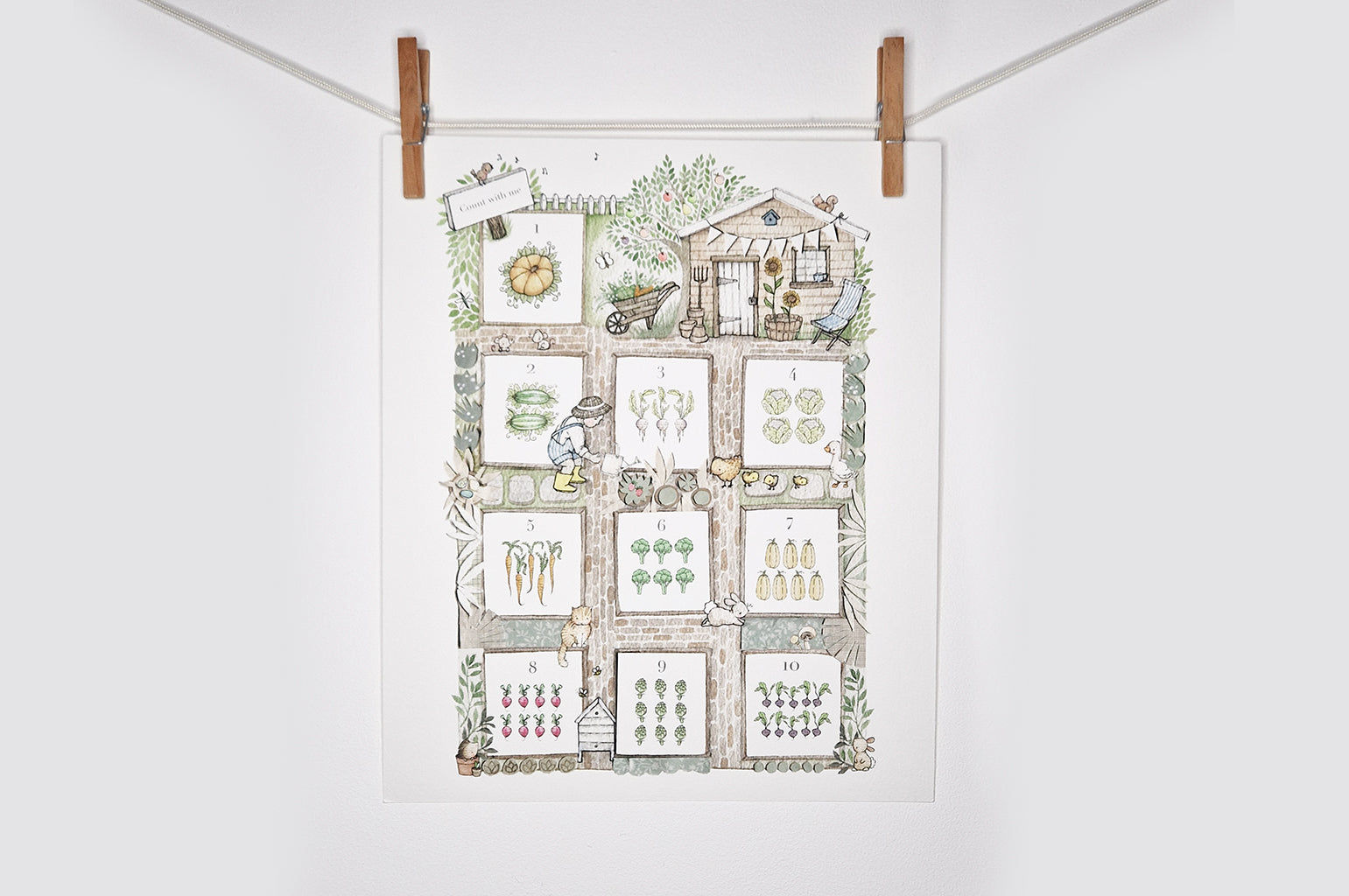 SALE | Allotment Print 10x12"