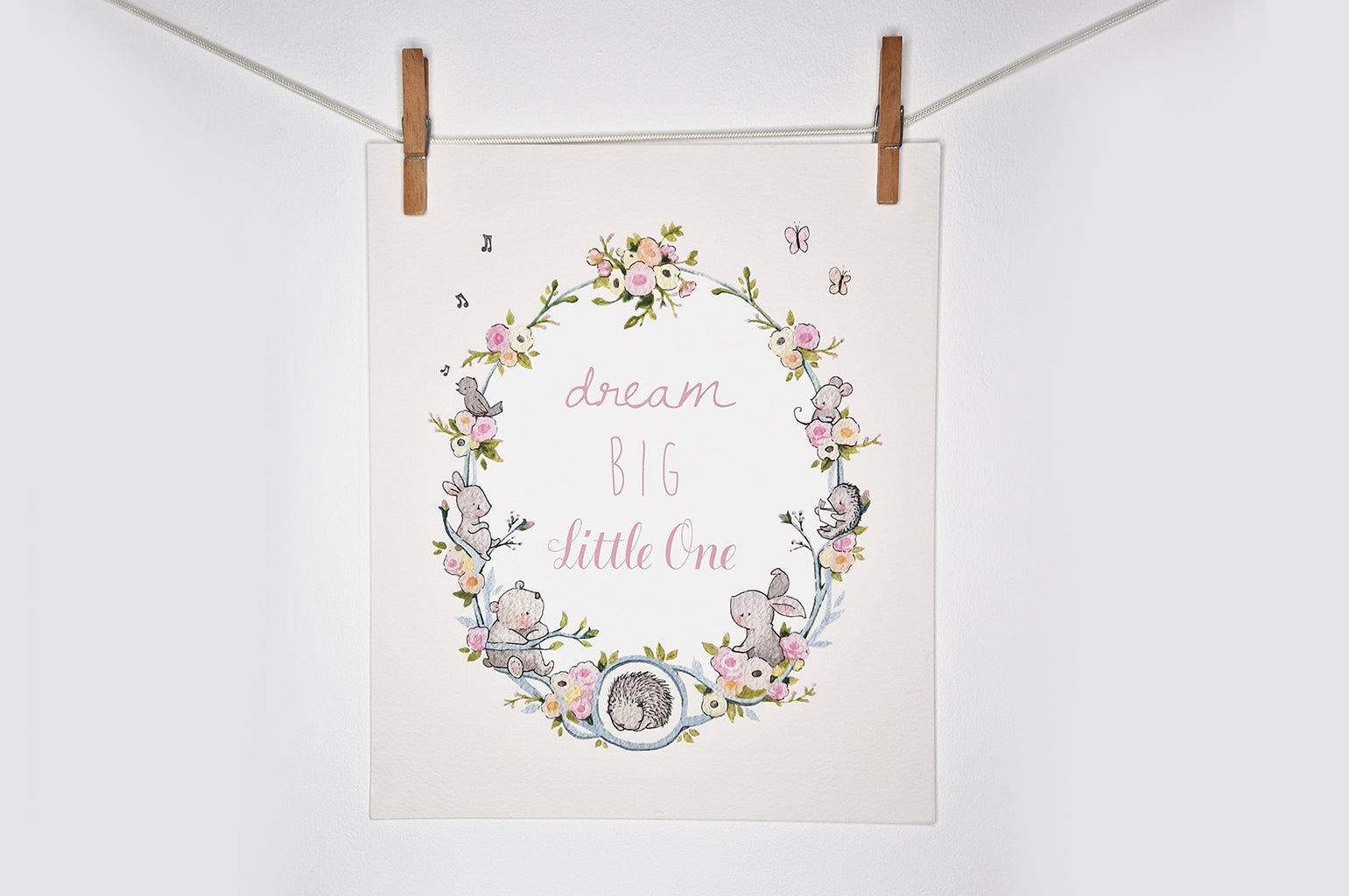 SALE | Garden Wreath Print 10x12"