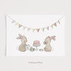 Tea For Two Bunnies Picture for Girl&#39;s Room