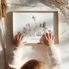 Children&#39;s personalised Explorers picture for baby boy or girl