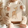 Woodland Baby Animals Nursery Wall Art Print Set