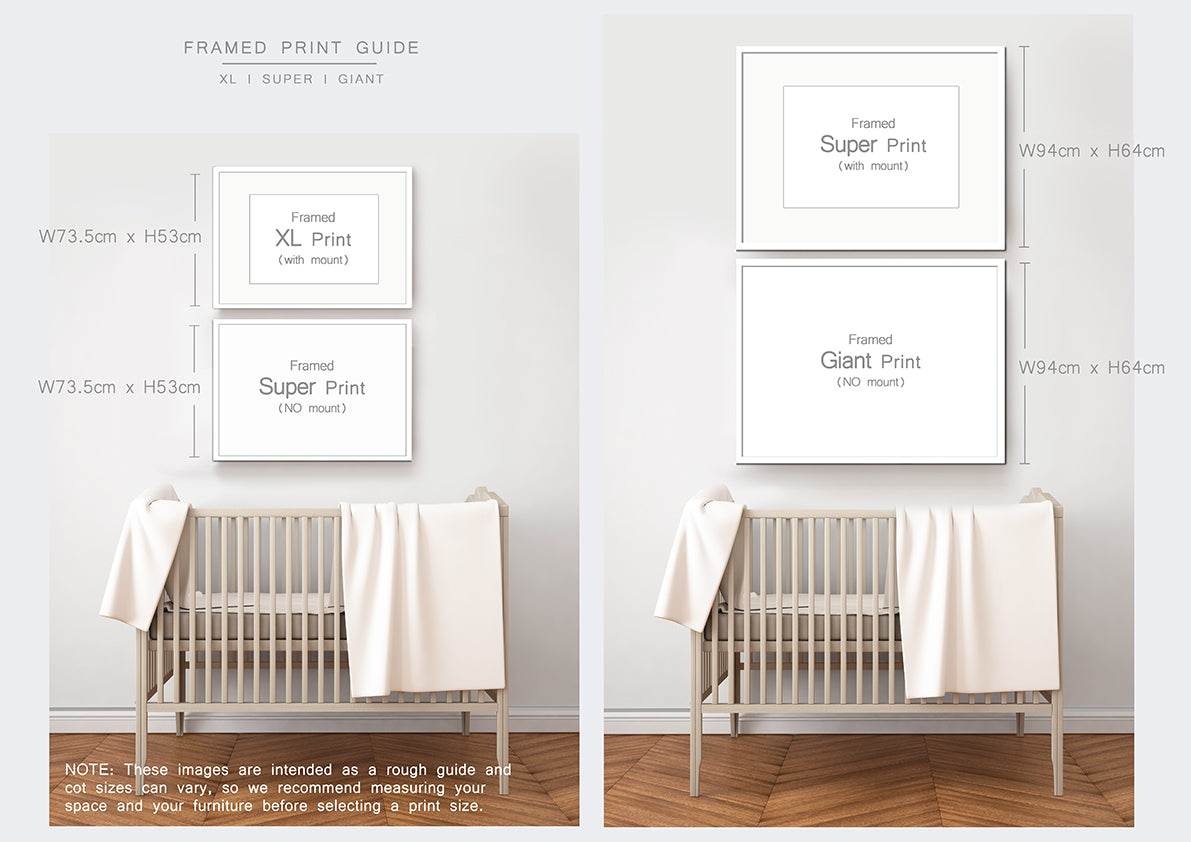 Family cot clearance size